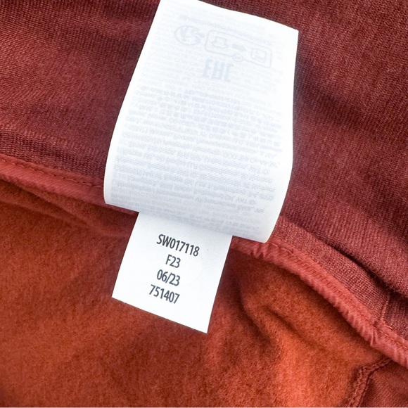 Smartwool Women's Smartloft Vest Hooded Zip Up Pecan Brown Red XL - Picture 10 of 12